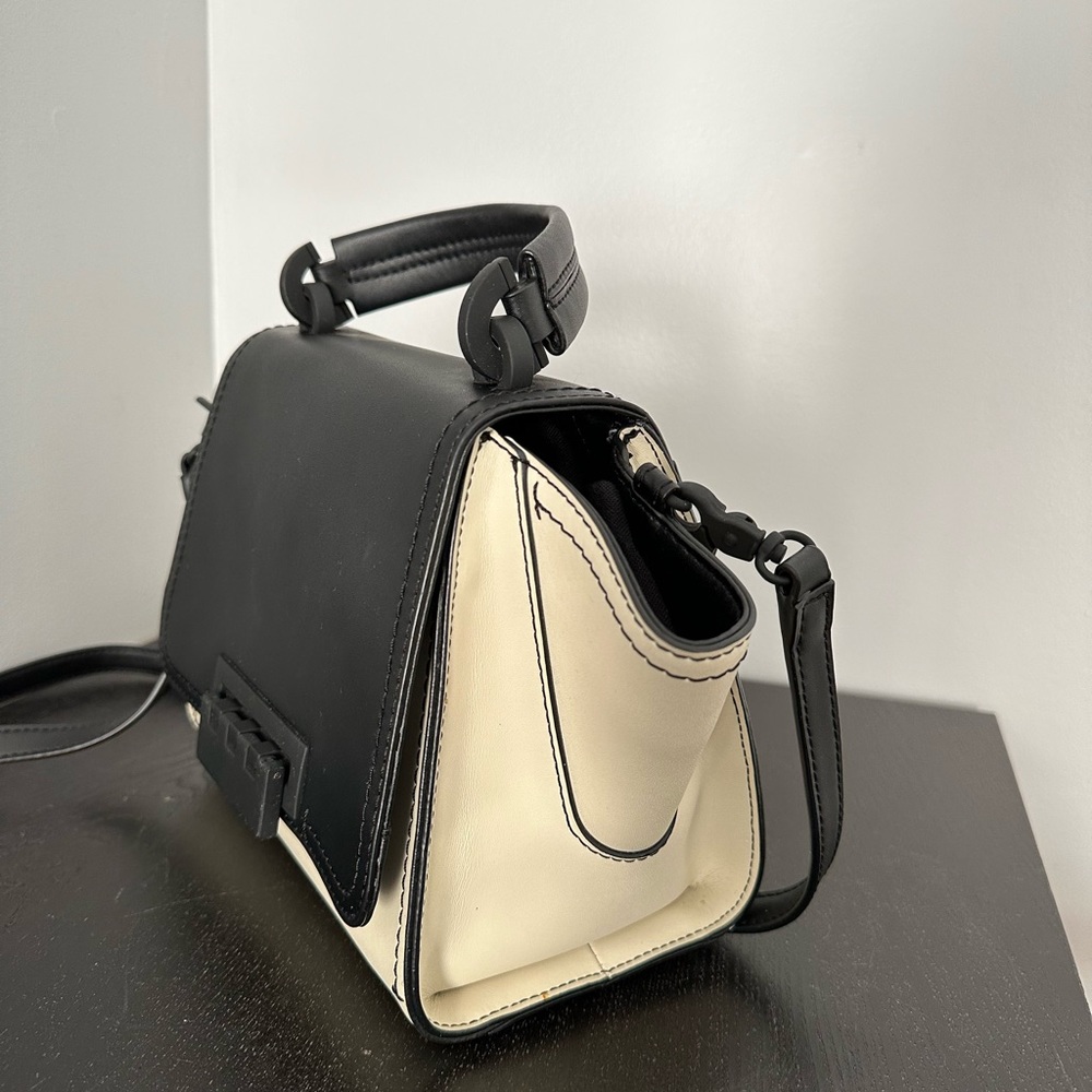 ZAC Zac Pozen Leather Satchel BAG EARTHA - Picture 4 of 6